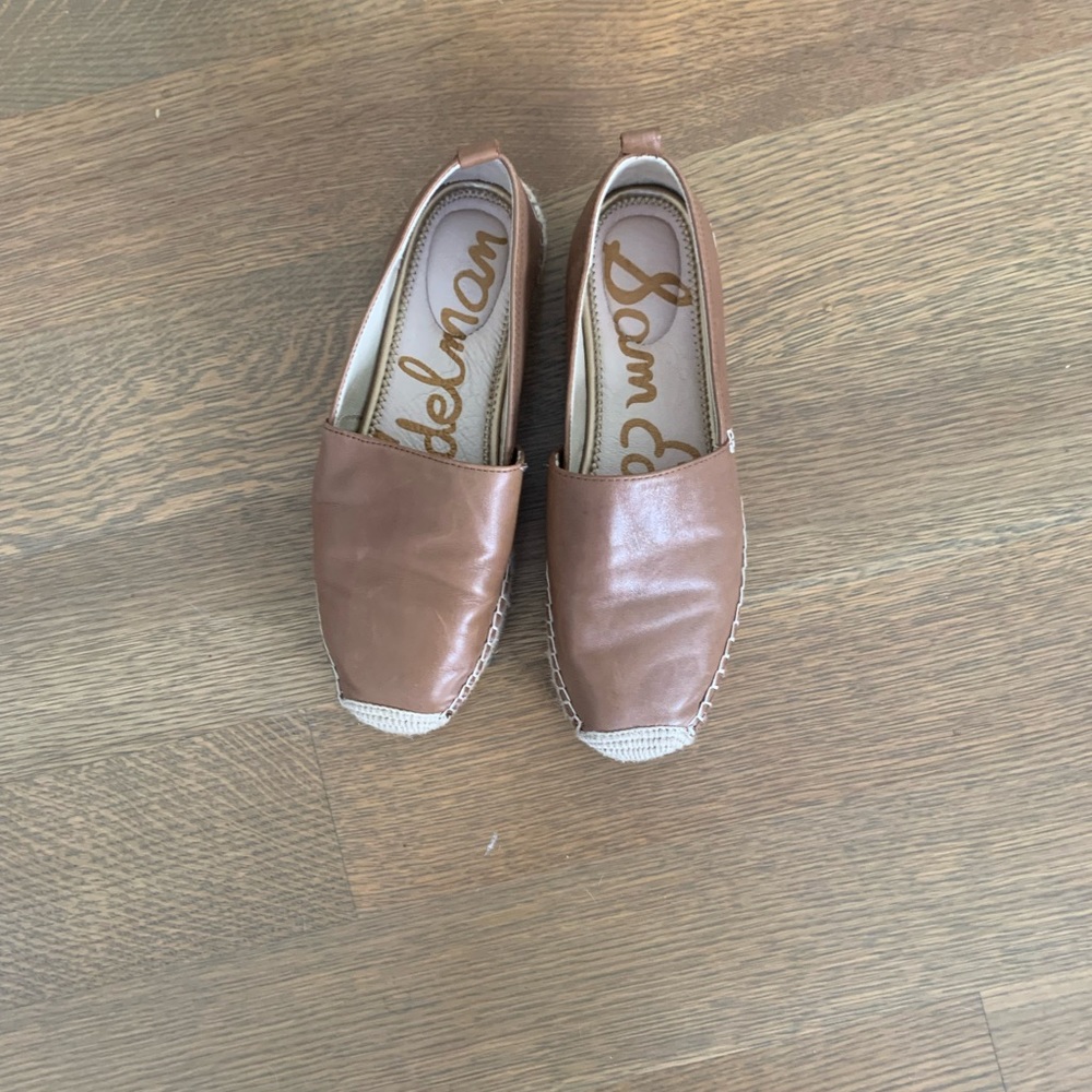 Sam Edelman leather espadrilles summer shoe